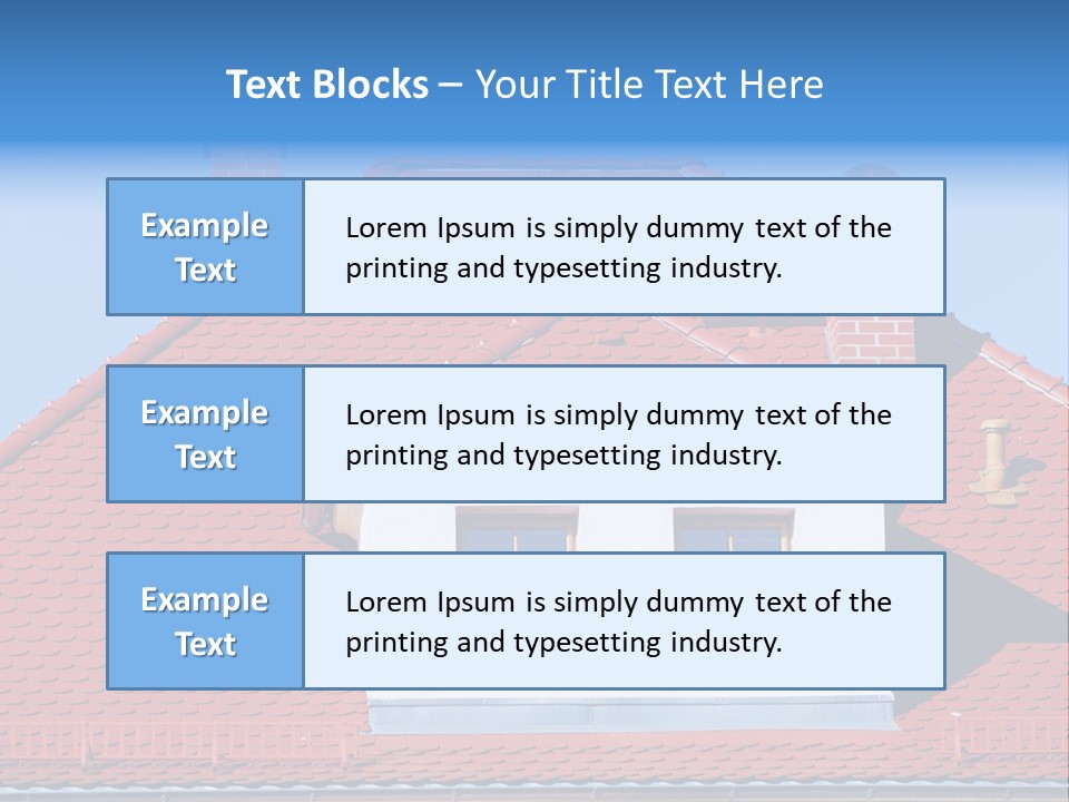 Texture Tiled Place PowerPoint Template