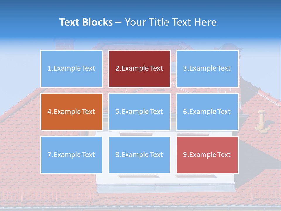 Texture Tiled Place PowerPoint Template