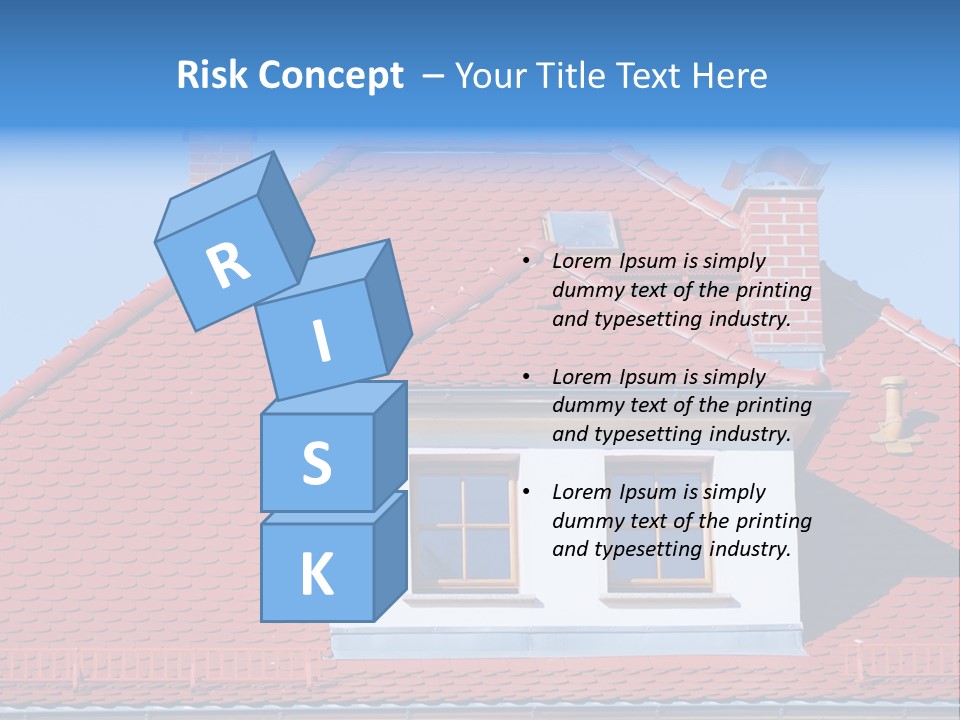 Texture Tiled Place PowerPoint Template