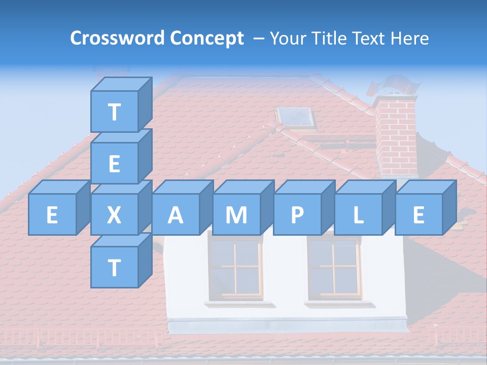 Texture Tiled Place PowerPoint Template