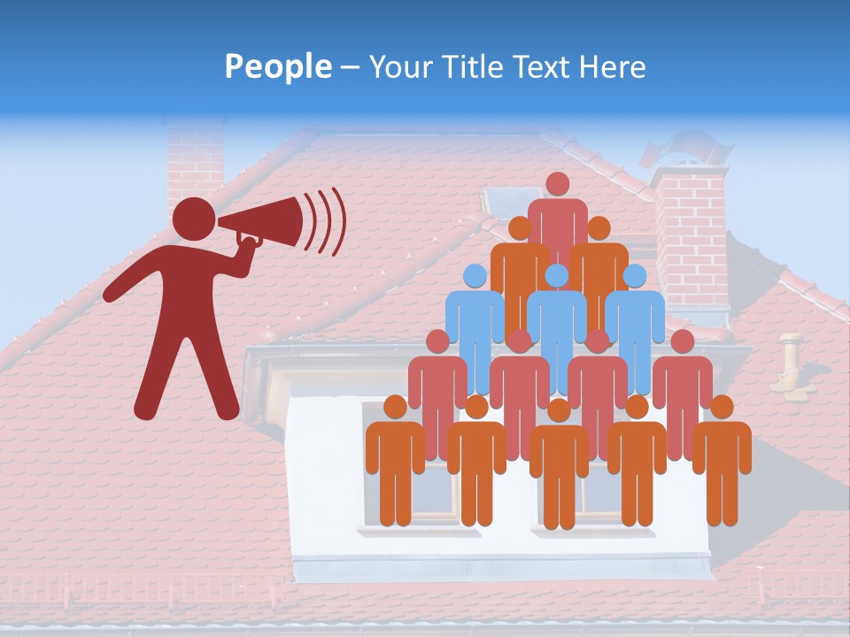 Texture Tiled Place PowerPoint Template