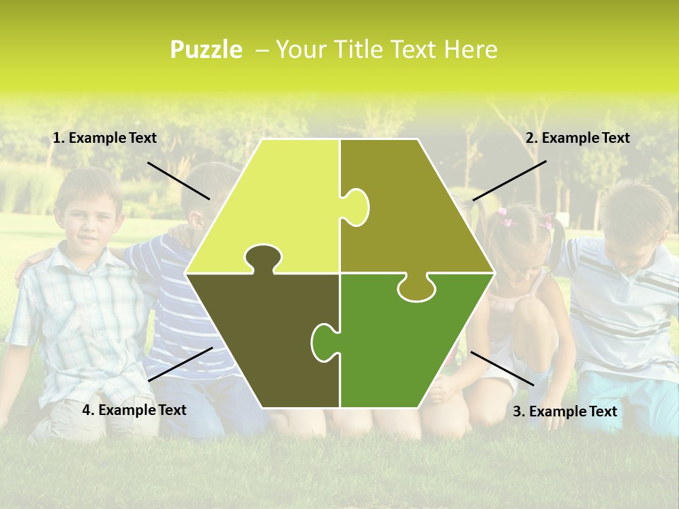 Fun Cheerful Embracing PowerPoint Template