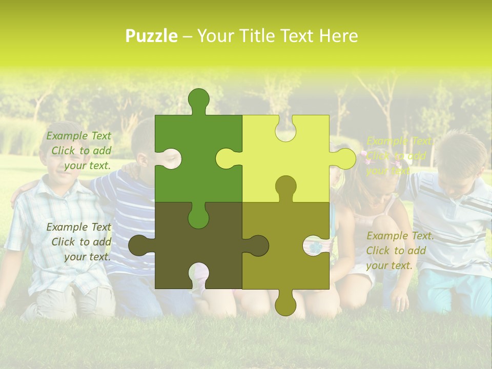 Fun Cheerful Embracing PowerPoint Template