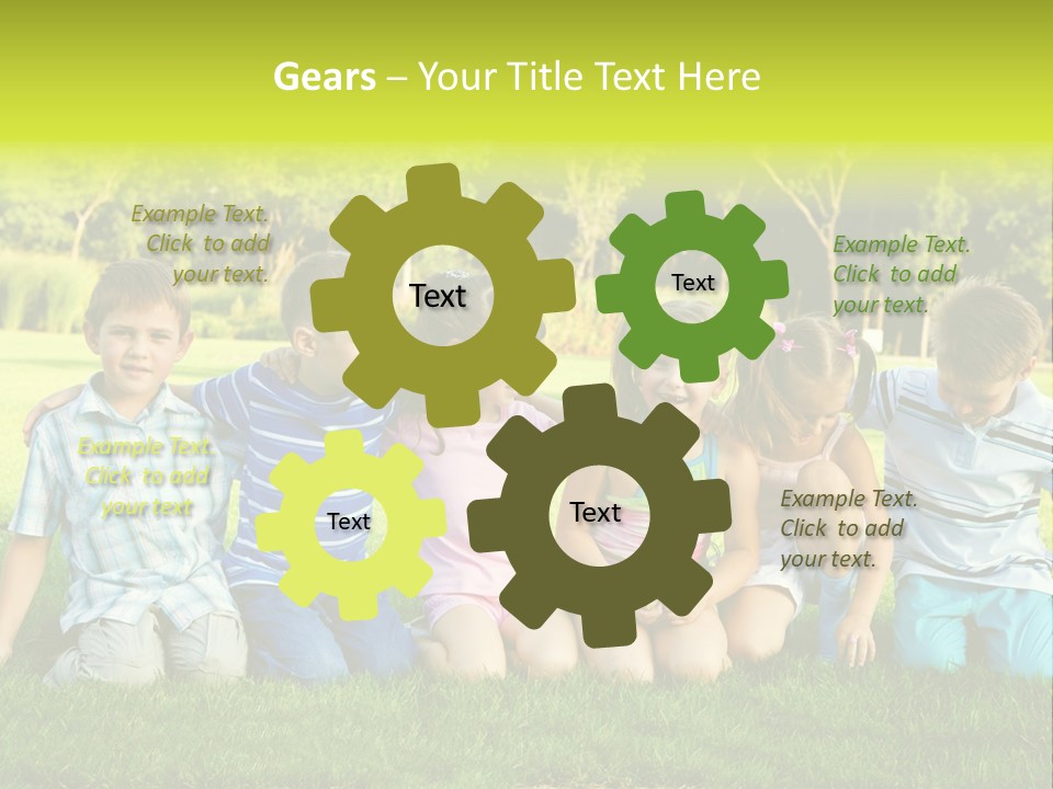 Fun Cheerful Embracing PowerPoint Template