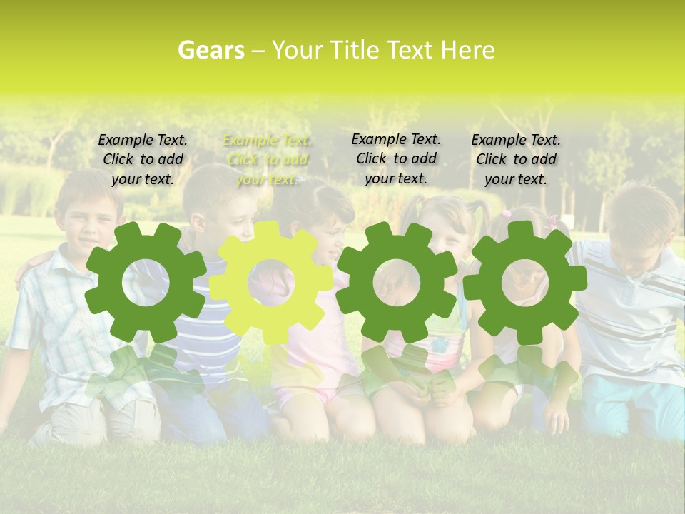 Fun Cheerful Embracing PowerPoint Template