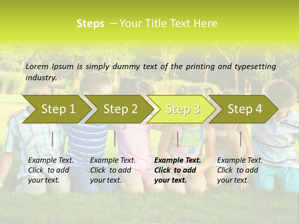 Fun Cheerful Embracing PowerPoint Template