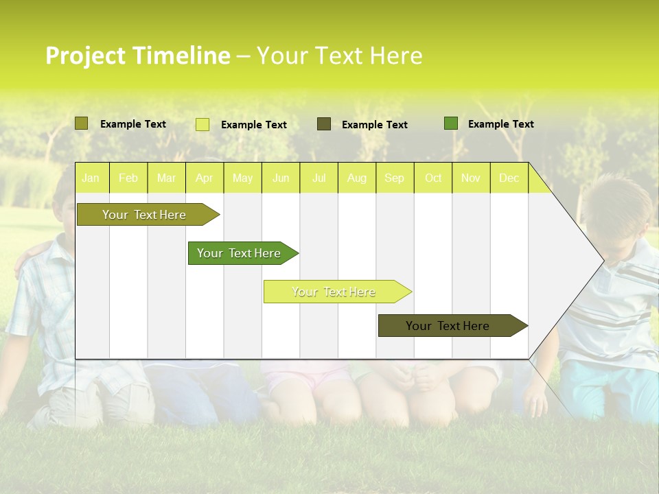 Fun Cheerful Embracing PowerPoint Template