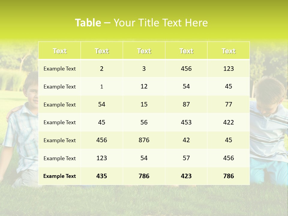 Fun Cheerful Embracing PowerPoint Template