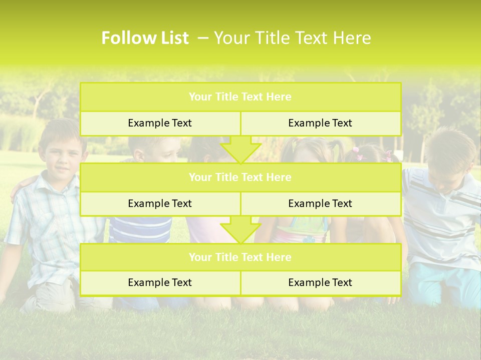 Fun Cheerful Embracing PowerPoint Template