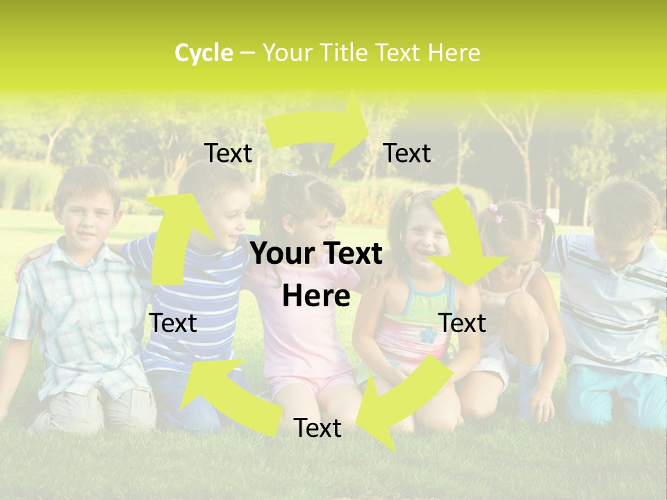 Fun Cheerful Embracing PowerPoint Template