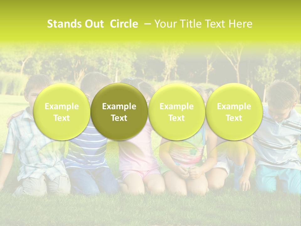 Fun Cheerful Embracing PowerPoint Template