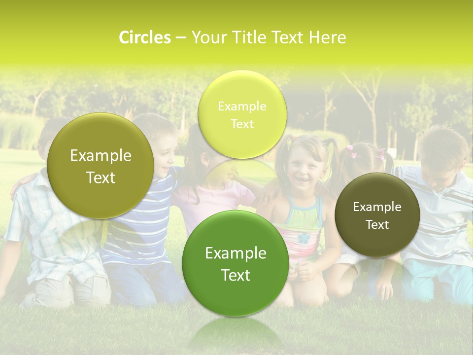 Fun Cheerful Embracing PowerPoint Template