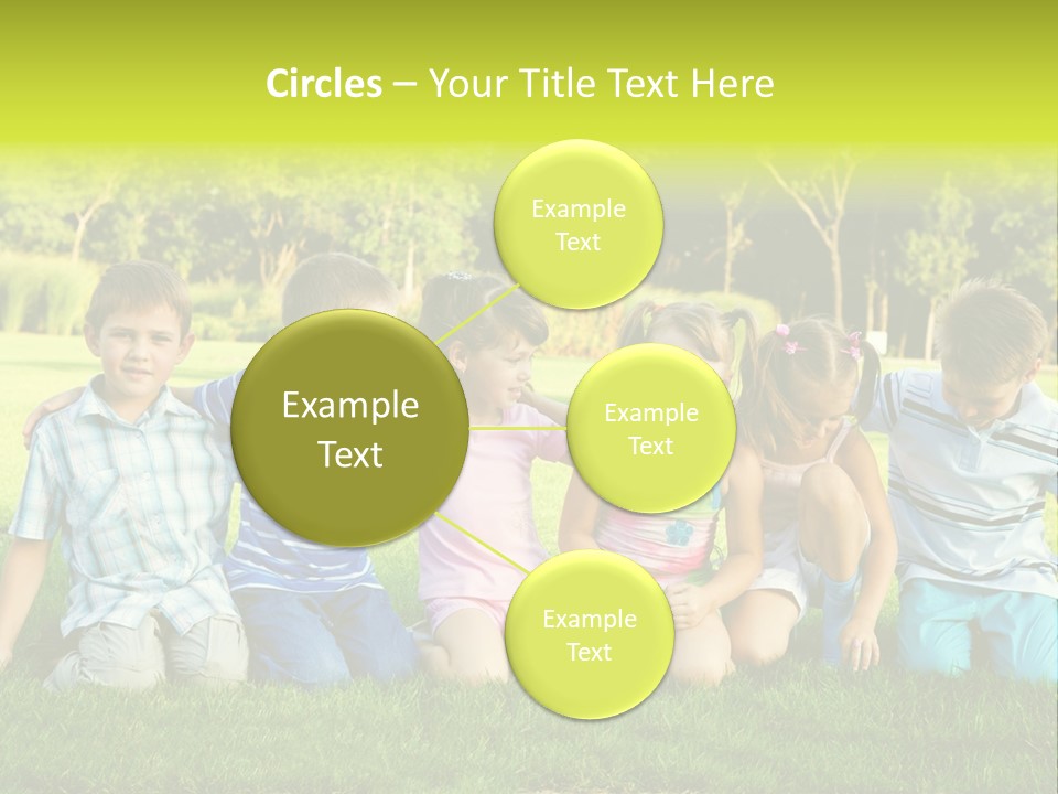 Fun Cheerful Embracing PowerPoint Template