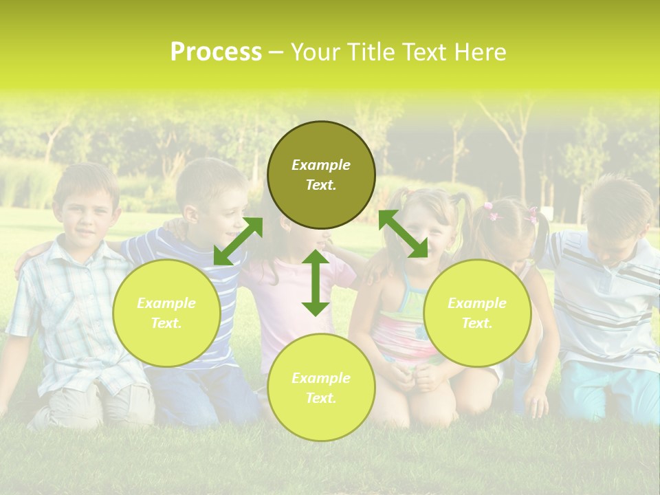 Fun Cheerful Embracing PowerPoint Template