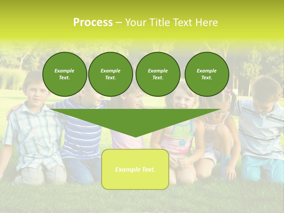 Fun Cheerful Embracing PowerPoint Template