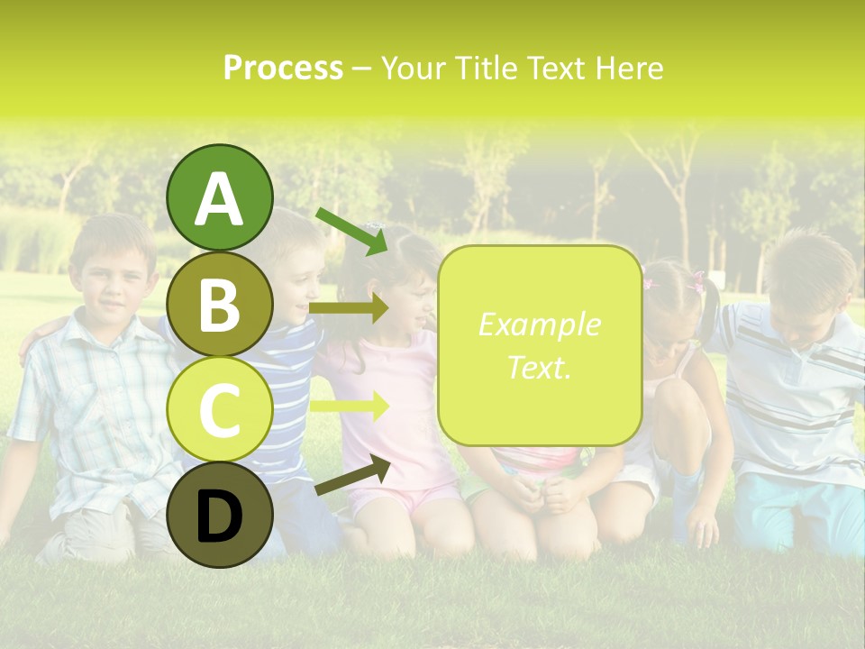 Fun Cheerful Embracing PowerPoint Template