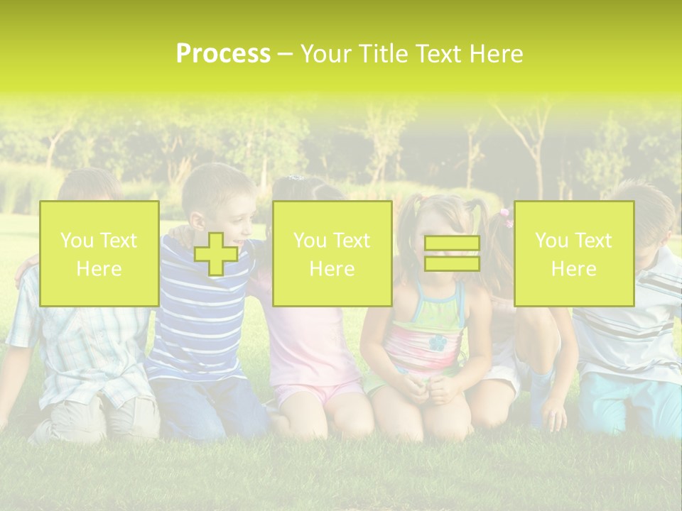 Fun Cheerful Embracing PowerPoint Template