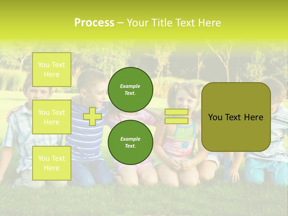 Fun Cheerful Embracing PowerPoint Template