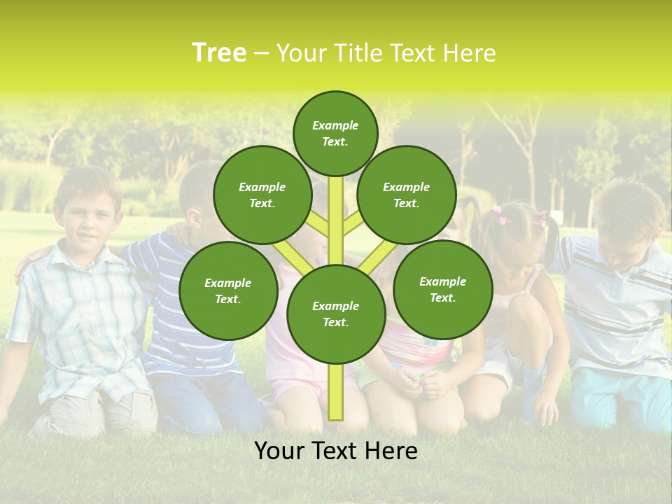 Fun Cheerful Embracing PowerPoint Template