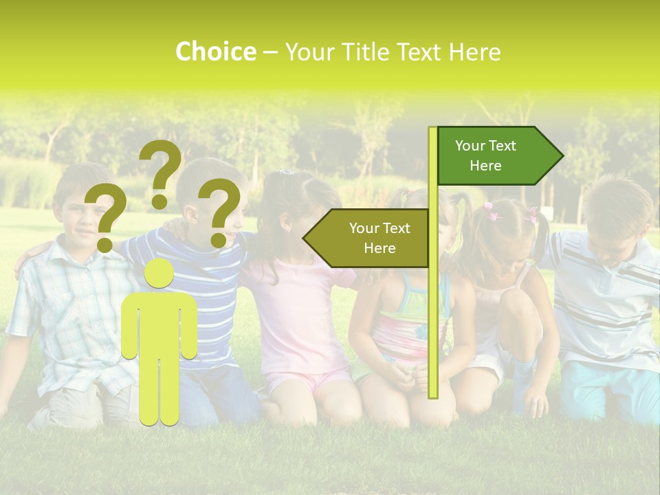 Fun Cheerful Embracing PowerPoint Template