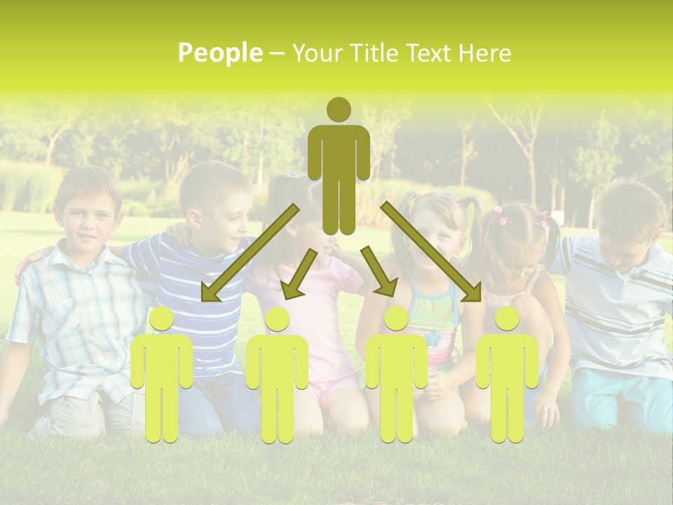 Fun Cheerful Embracing PowerPoint Template