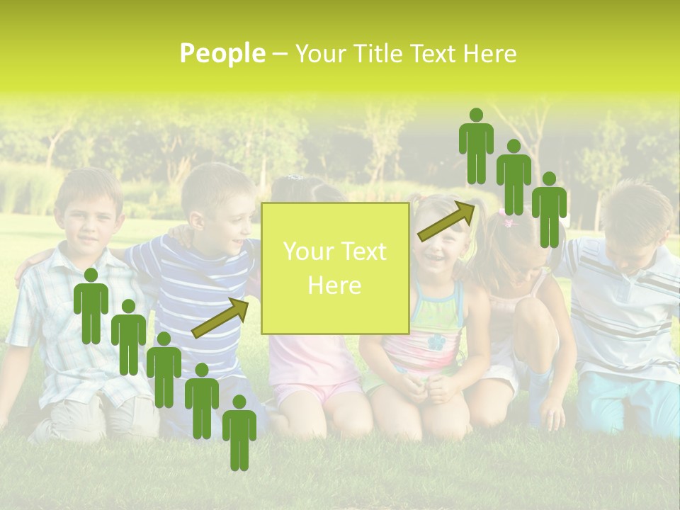 Fun Cheerful Embracing PowerPoint Template