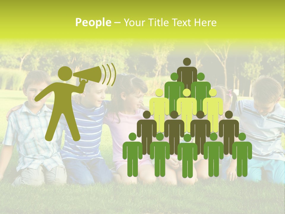 Fun Cheerful Embracing PowerPoint Template