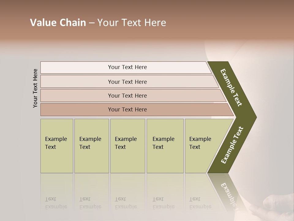 Hold Abdomen Young PowerPoint Template