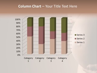 Hold Abdomen Young PowerPoint Template