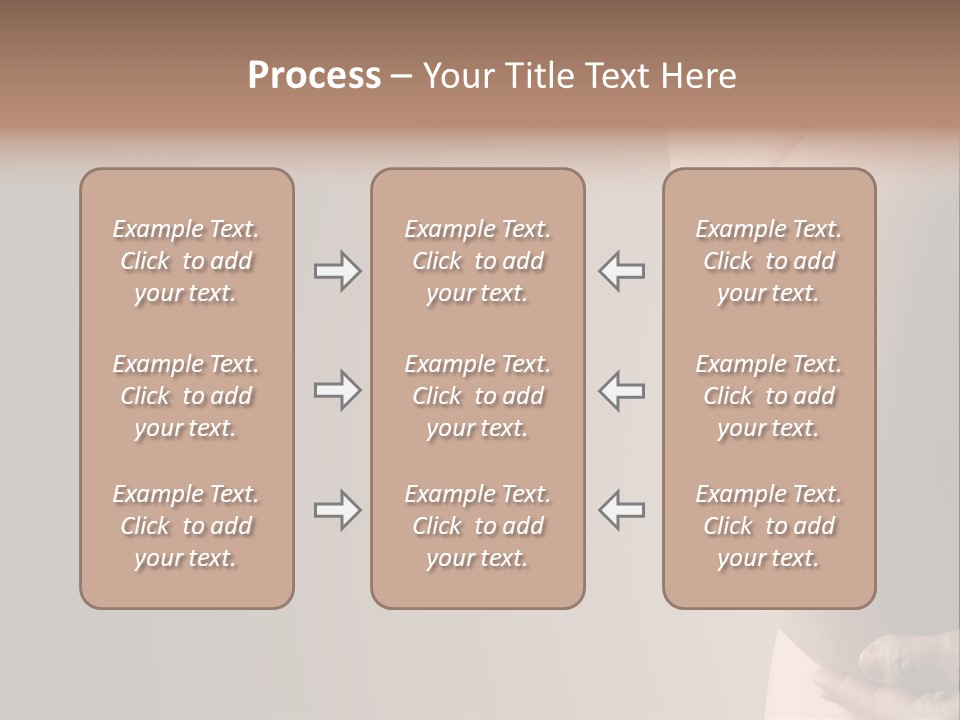 Hold Abdomen Young PowerPoint Template