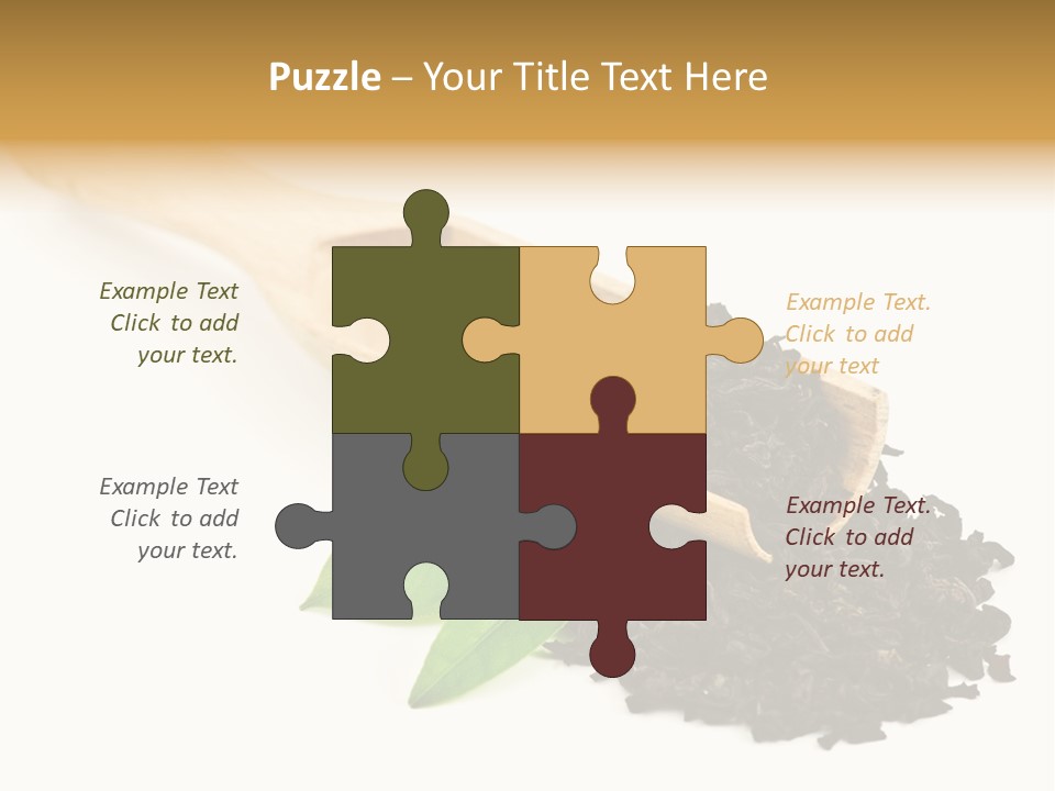 Antioxidant Tannin Herb PowerPoint Template