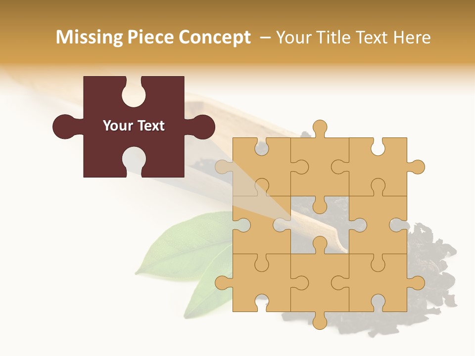 Antioxidant Tannin Herb PowerPoint Template