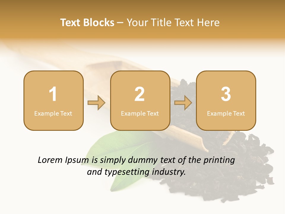 Antioxidant Tannin Herb PowerPoint Template