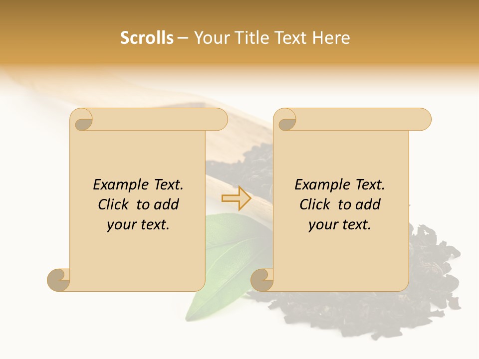 Antioxidant Tannin Herb PowerPoint Template