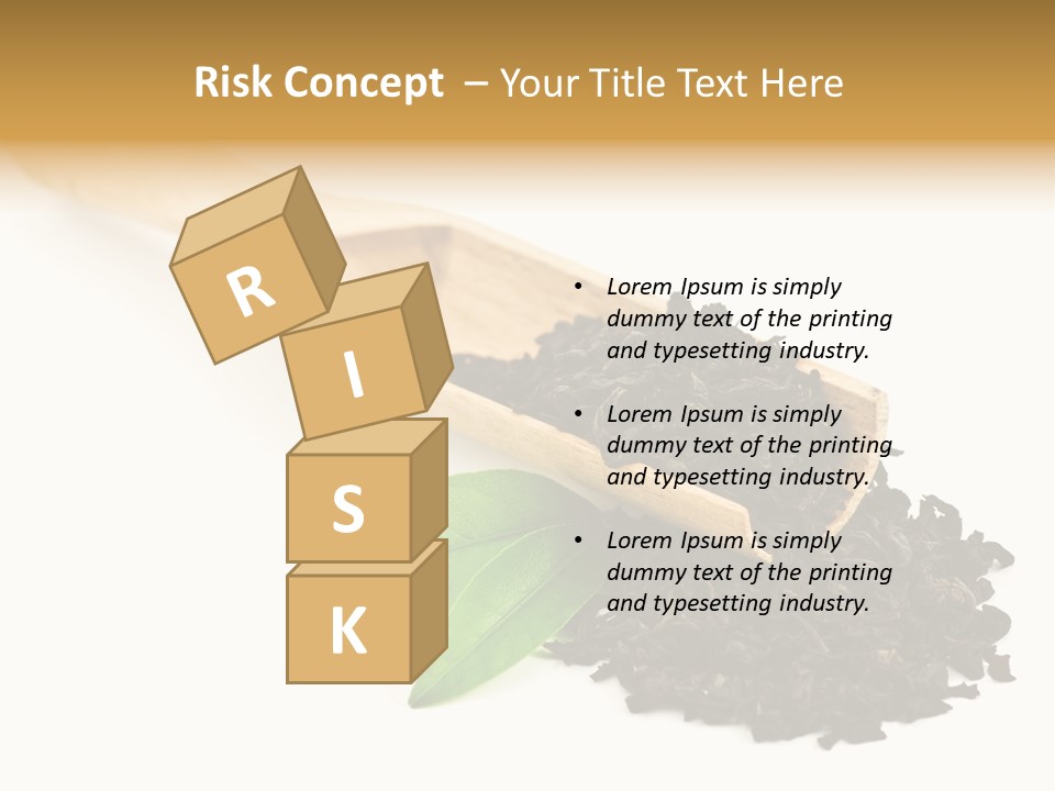 Antioxidant Tannin Herb PowerPoint Template