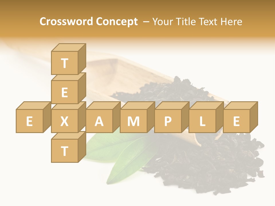 Antioxidant Tannin Herb PowerPoint Template