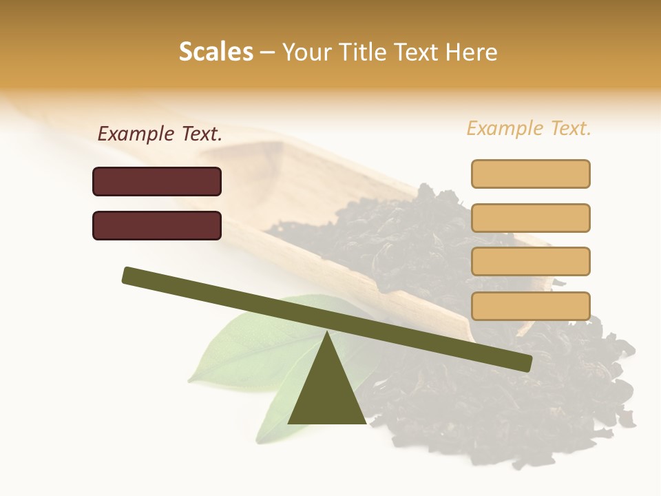 Antioxidant Tannin Herb PowerPoint Template