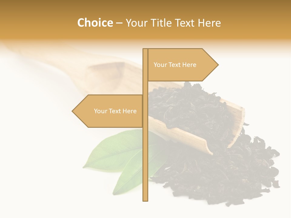 Antioxidant Tannin Herb PowerPoint Template