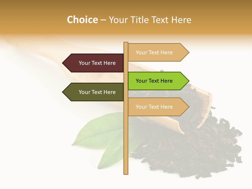 Antioxidant Tannin Herb PowerPoint Template