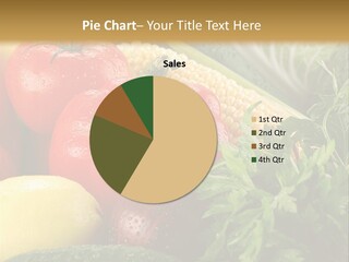 Garden Market Recipe PowerPoint Template