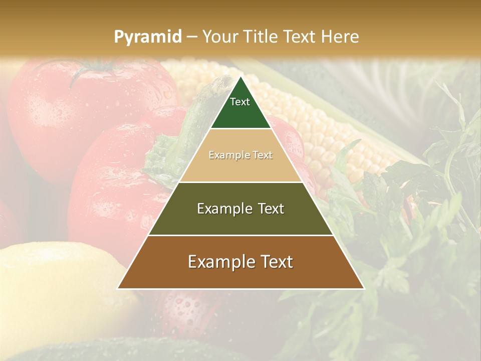 Garden Market Recipe PowerPoint Template