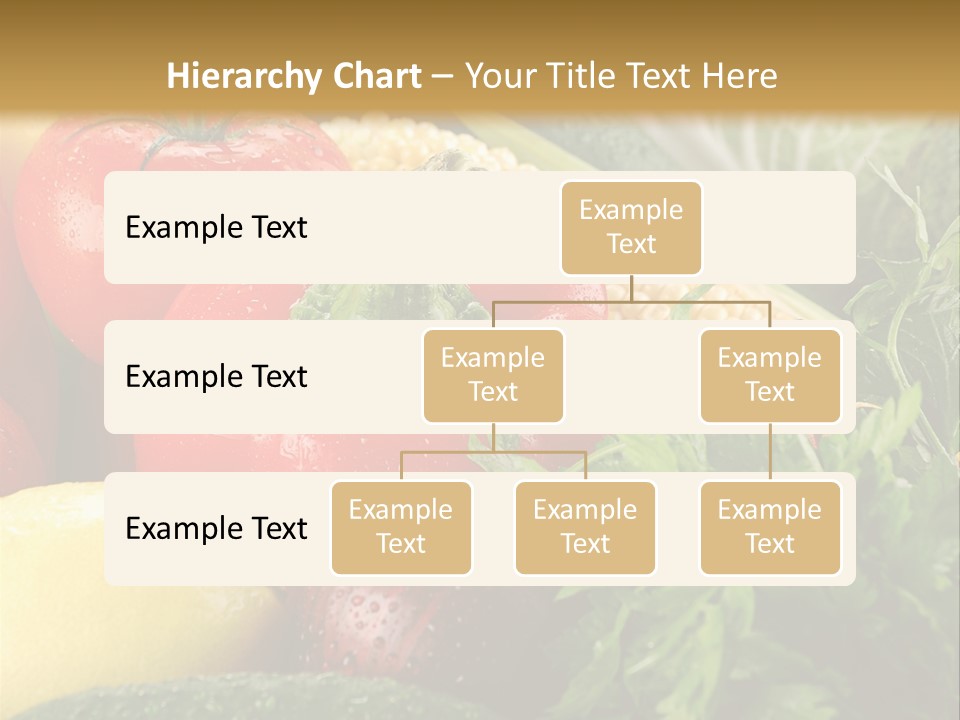 Garden Market Recipe PowerPoint Template