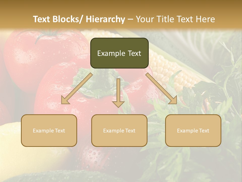 Garden Market Recipe PowerPoint Template