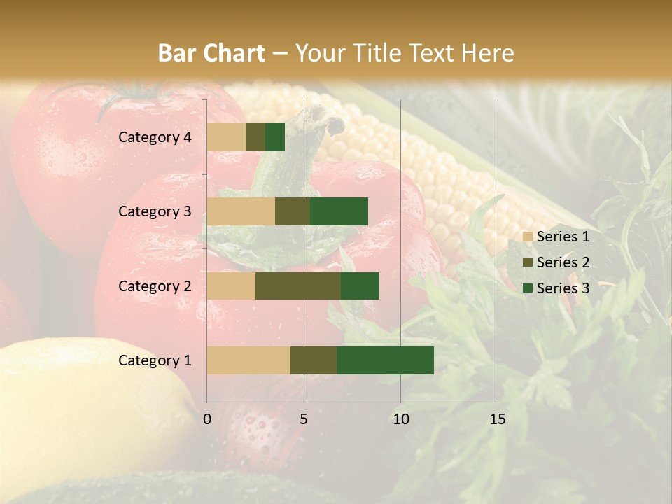 Garden Market Recipe PowerPoint Template
