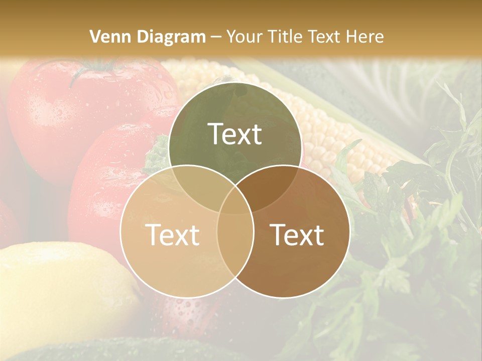 Garden Market Recipe PowerPoint Template