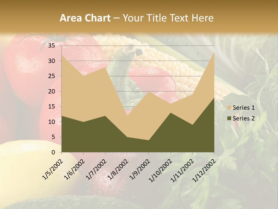 Garden Market Recipe PowerPoint Template