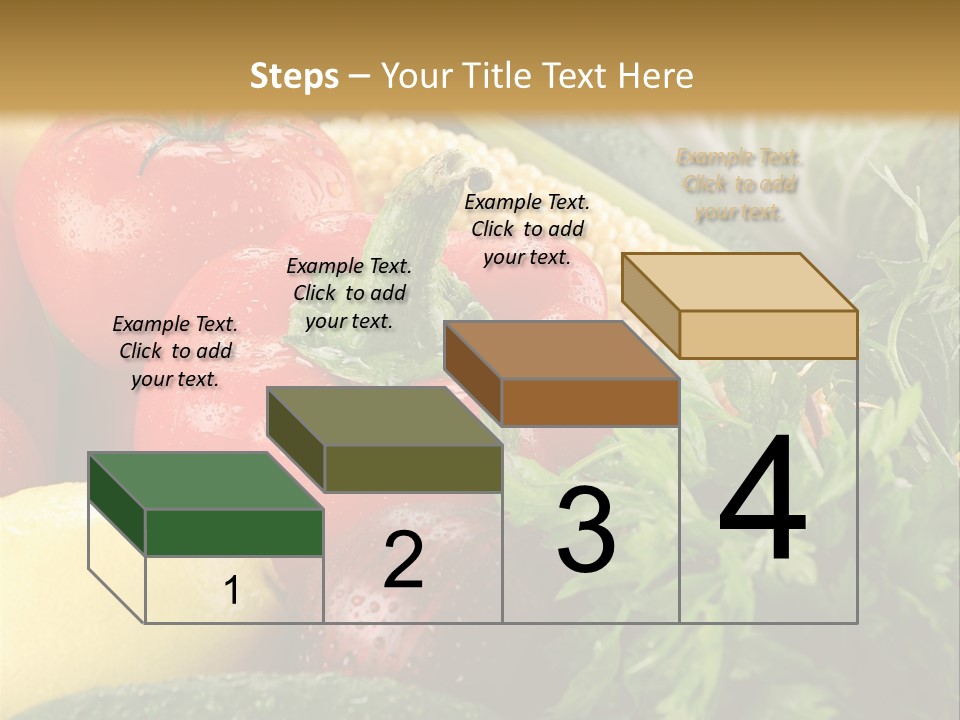 Garden Market Recipe PowerPoint Template