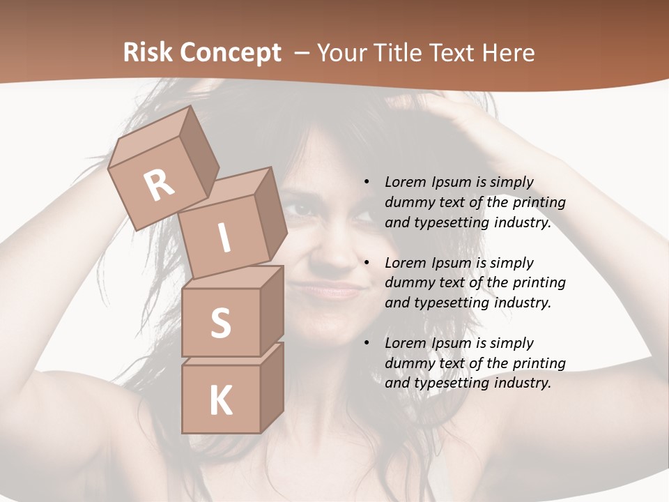 Infuriated Annoyed Isolated PowerPoint Template