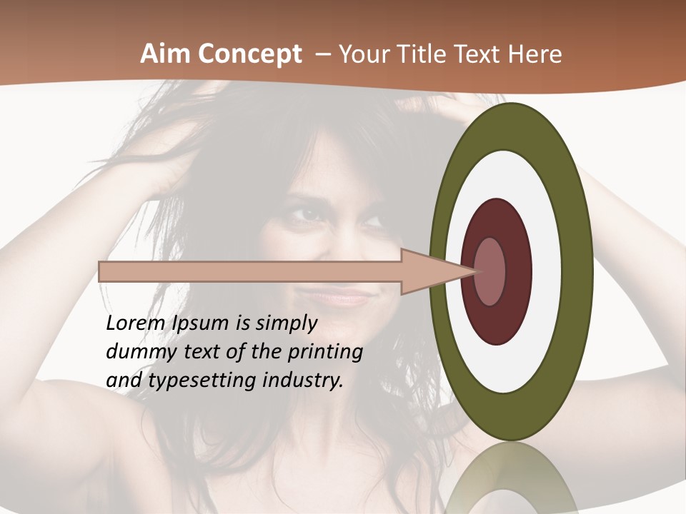 Infuriated Annoyed Isolated PowerPoint Template
