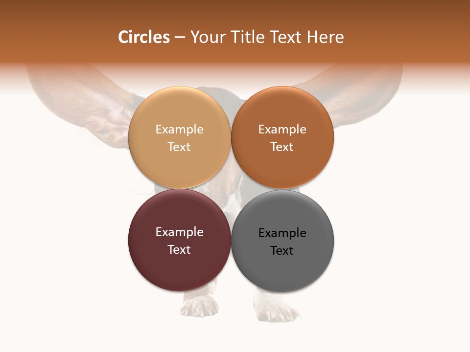 Isolated Humor Tongue PowerPoint Template